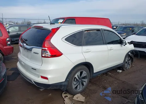 2016 Honda Cr-V Touring из США, поврежденный, VIN 5J6RM4H98GL090586
